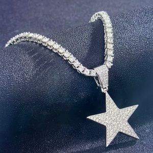 Rhinestone Star Necklace